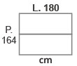 L.180 x P.164 cm