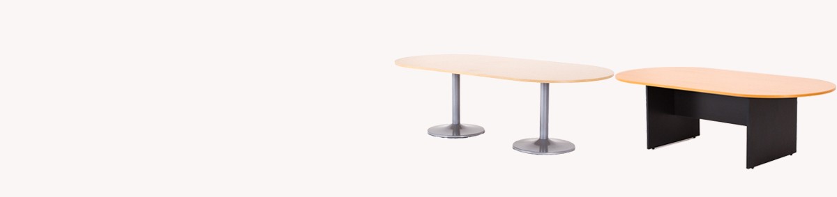 Table de réunion ovale