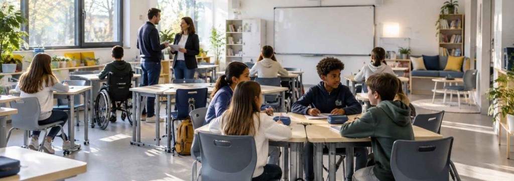 Aménagement d'une salle de classe : mobilier et conseils